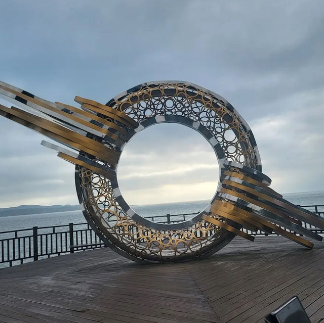 九峰島落照展望台