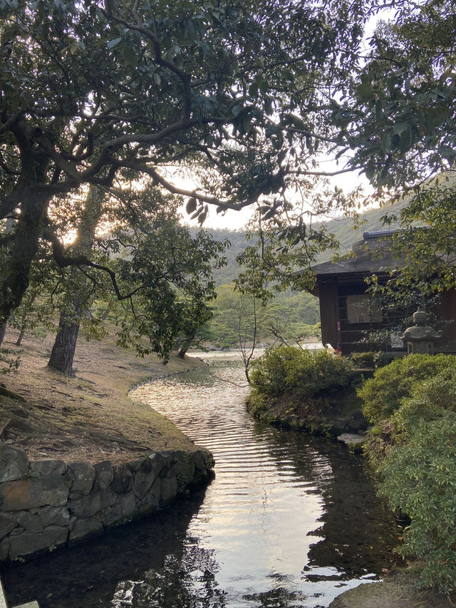 다카마쓰 여행 리쓰린공원 인상샷 가능 합니다.