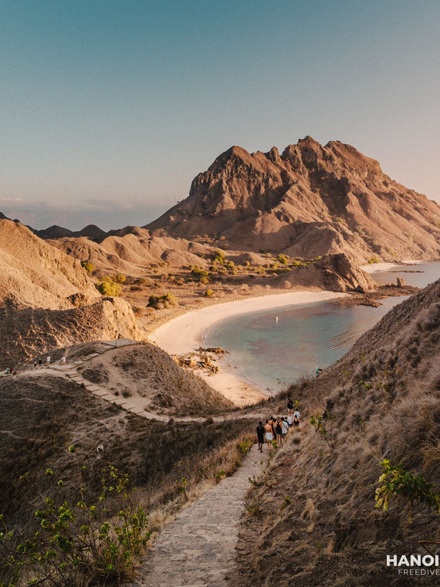 Chasing Sunrise at Padar Viewpoint, Komodo Island