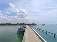 พาชมวิวเมืองสิงคโปร์ที่เขื่อนมารีน่า