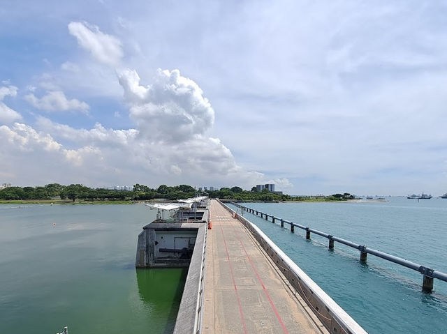 พาชมวิวเมืองสิงคโปร์ที่เขื่อนมารีน่า