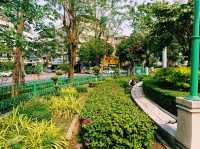 泰國曼谷市中心湄南河畔唐人街著名環島噴泉⛲公園景點：22 July Roundabout，適合打卡拍照📸親子遊