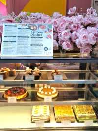 A PINK DATE AT EL & N LONDON CAFE PAVILLION