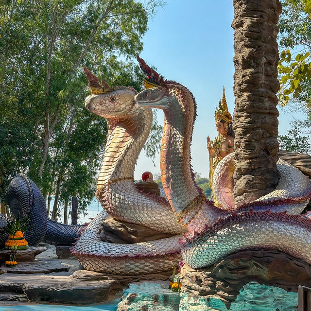 ลอดถ้ำพญานาค วัดป่าปากโดม พิบูลมังสาหาร