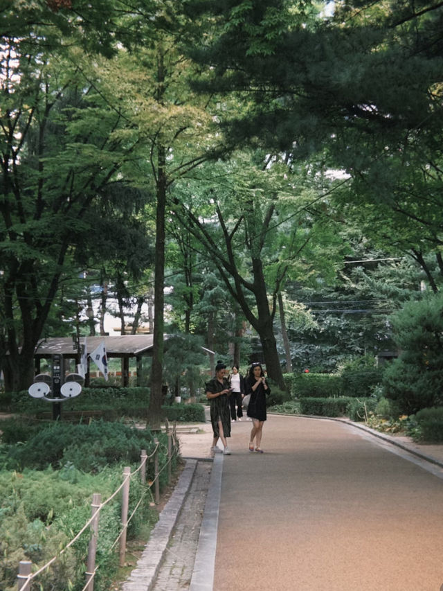 融合美景與歷史的公園🥰首爾行程攻略❤️‍🔥