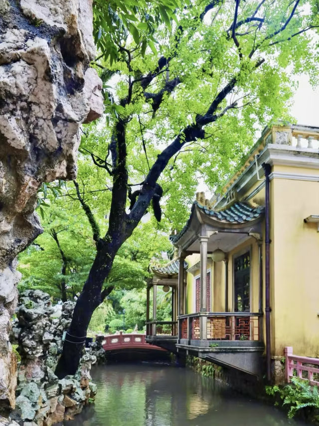 翠影流連：盧廉若公園的詩意漫步