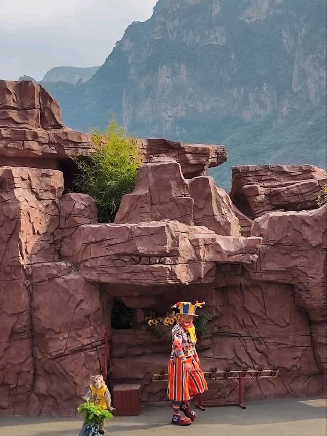 雲台山紅石峽、潭瀑峽、泉瀑峽、獼猴谷