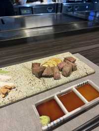 【佐久市】目の前で焼かれる絶品鉄板焼き店！🥩
