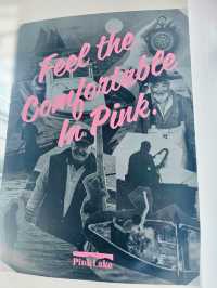 Feel comfortable in Pink Lake