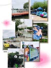 室外室內的一個很寫意的公園🥳
