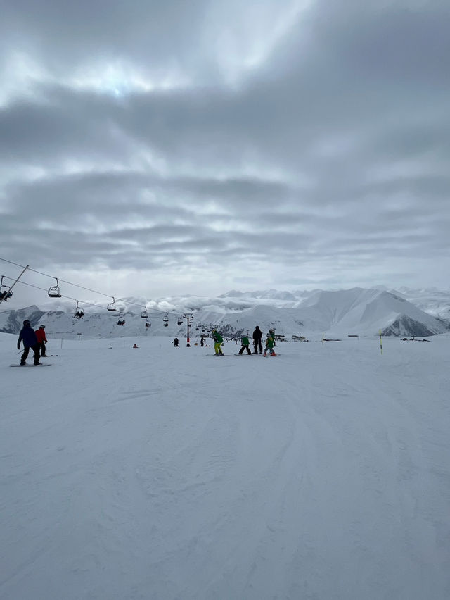 Skiing in Gudauri Ski Resort