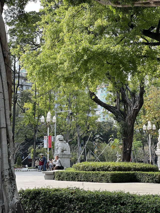 🌳 “도심 속 숨겨진 쉼표, 광저우 인민공원 (人民公园, People’s Park) 산책기”