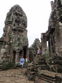 Whispers of Stone: A Morning at Bayon Temple
