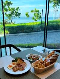 รีวิวอาหารเช้า โรงแรมริมทะเล