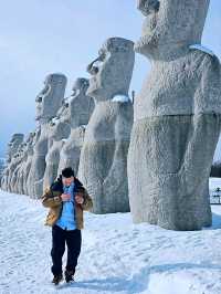 Hidden in the Snow: Sapporo’s Surprising Moai Statues & Buddha Hill!