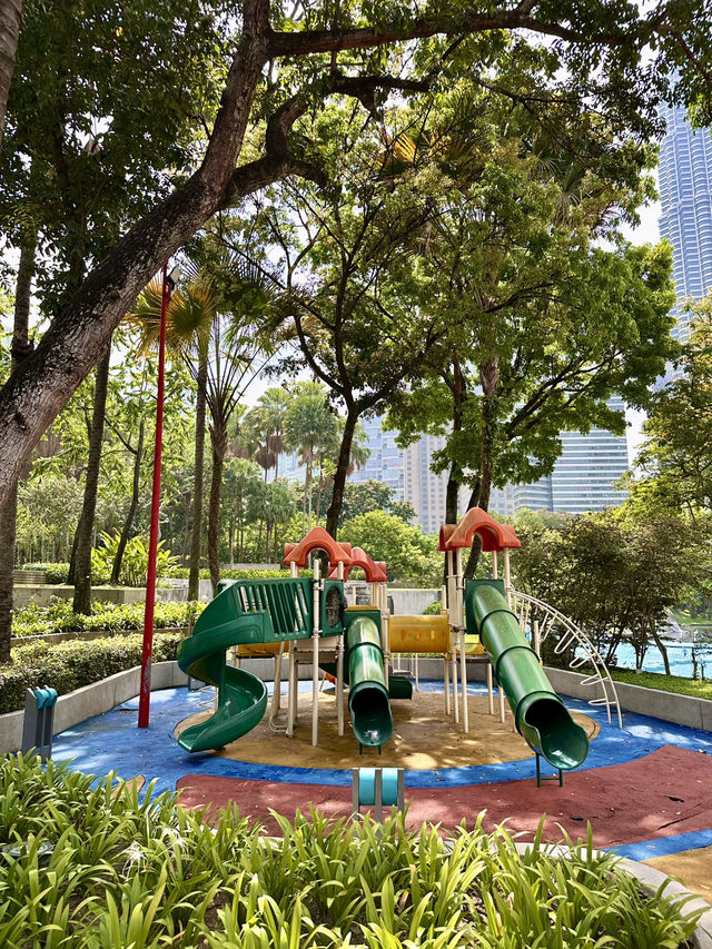 Spring in the City—A Solo Stroll Through KLCC’s Leafy Escape
