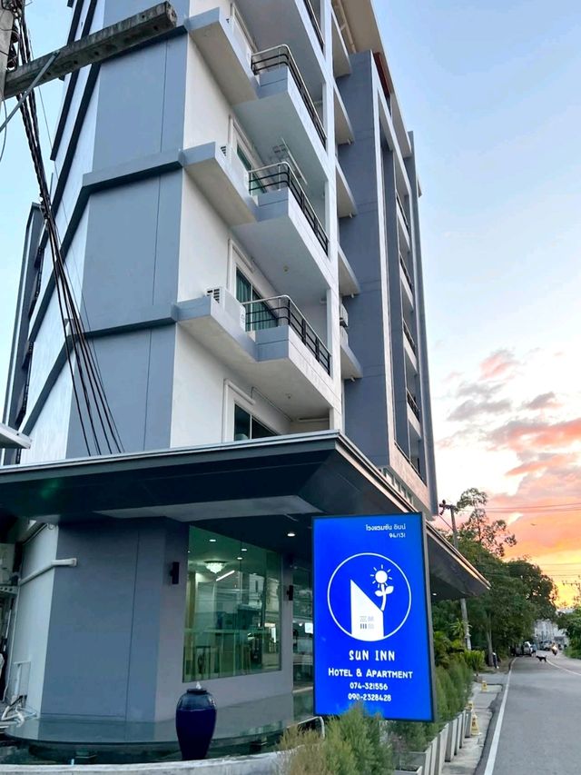 Sun Inn โรงแรมแถว มหาลัยราชภัฏสงขลา สงขลา