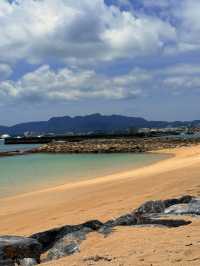 沖繩｜名護的秘境海灘 獨享這片東江海岸清澈海水
