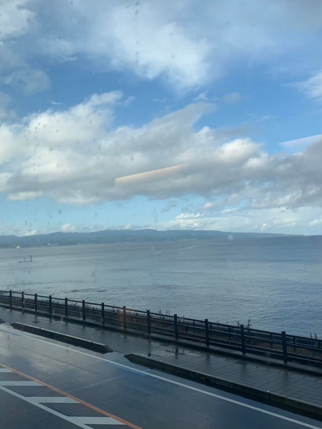 🌊🚉【富山・道の駅 雨晴】  この絶景、無料で見ていいの？って思った。