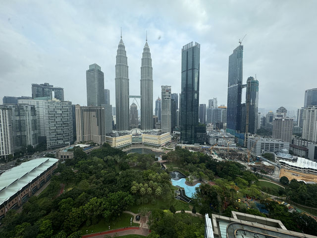 クアラルンプールの中心で、ツインタワーが目の前の好立地！