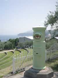 【小豆島】オリーブ🫒の緑と青空と白のコントラストが美しき！