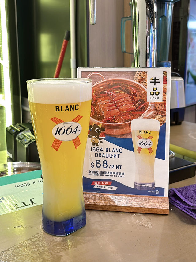 無限時晚市火鍋任食‼️1664生啤無限任飲🍻