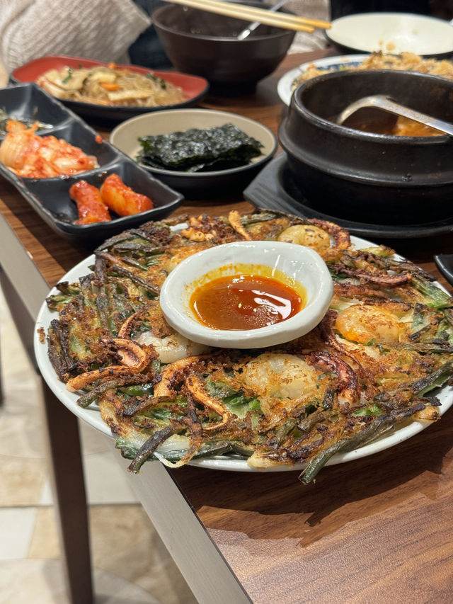 超正嘅海鮮煎餅💓