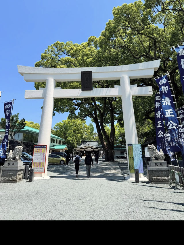 【加藤神社】熊本城の守り神に会いに行く⛩️✨ 