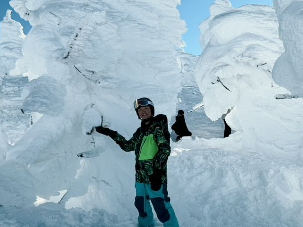 💕💕藏王滑雪如此震撼💕💕