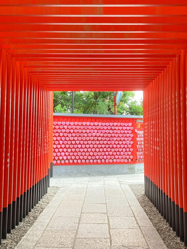 【最強インスタ映え神社】 鳥居が映える犬山の稲荷神社