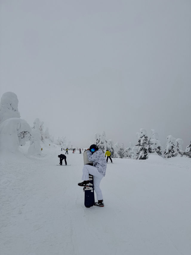 Zao onsen ski resort 