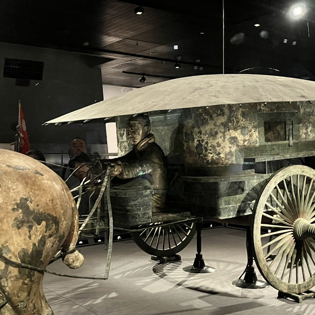 🐎 Bronze Chariots at Lishan — Qin Dynasty Craftsmanship at Its Finest