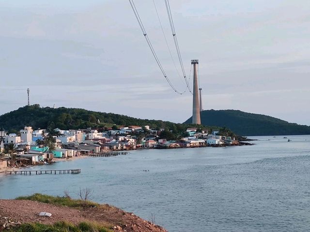 令人驚嘆的空中之旅#跨海纜車（Hon Thom ）-越南堅江省