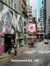 ถนนคนเดินสุดอาร์ต “Hollywood Rd”