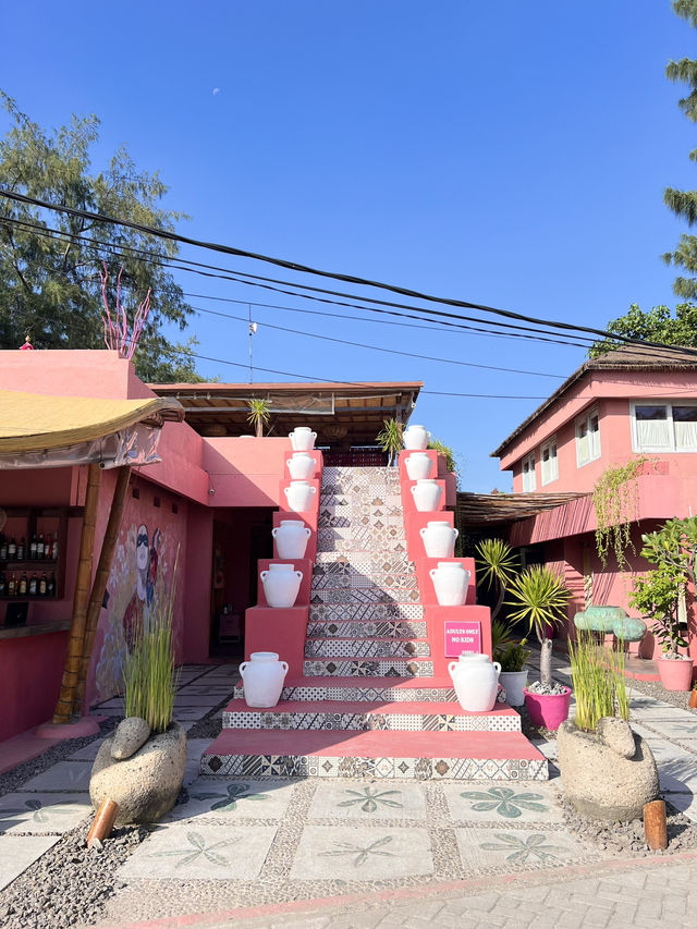 【ギリ島 インドネシア】PINK!PINK!PINK! 映え&かわいいHotel❤️