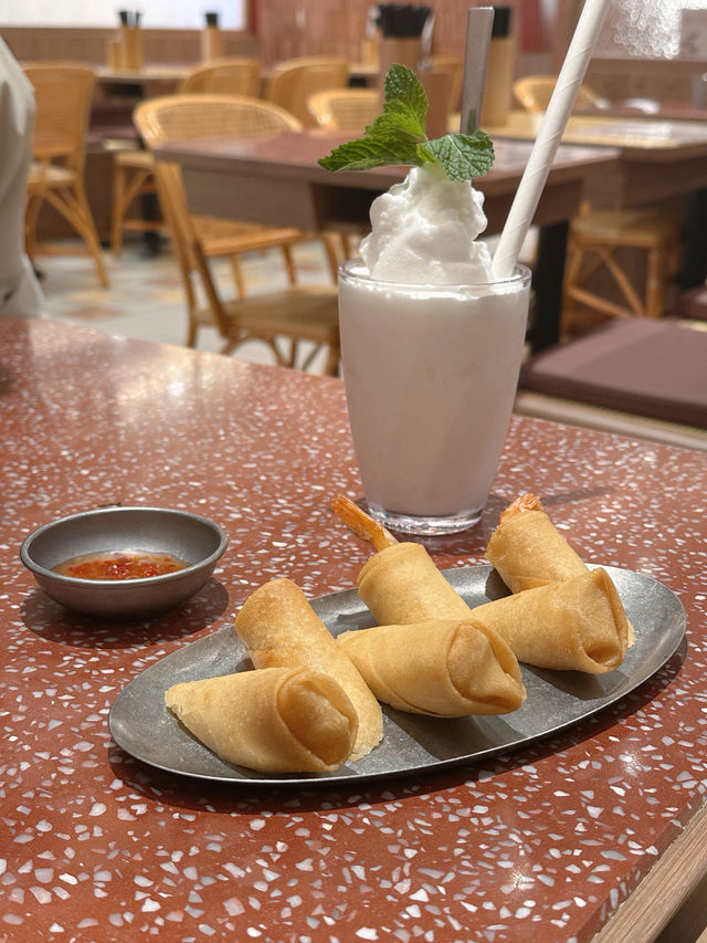 泰式春卷外脆蝦鮮味爆燈