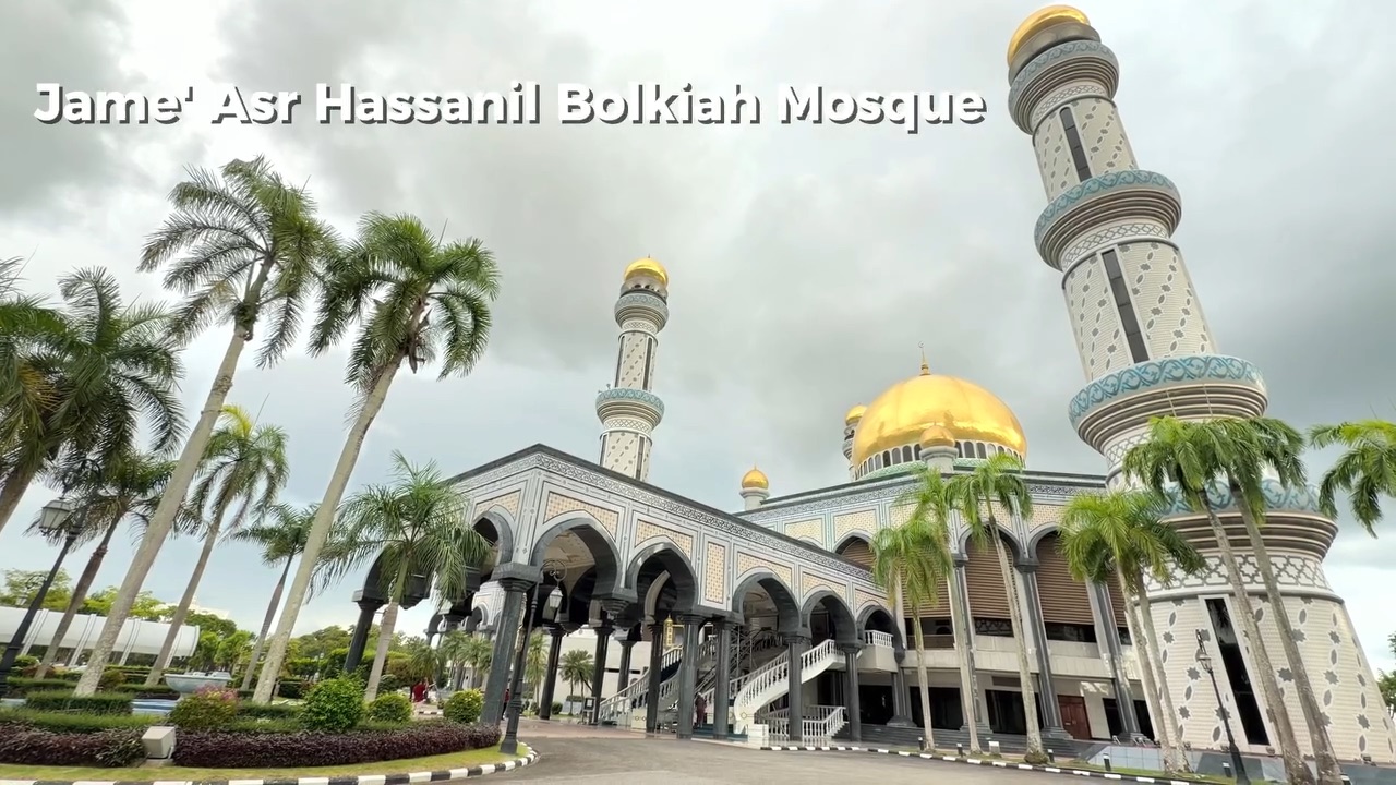 Majestic mosques of Brunei Darussalam