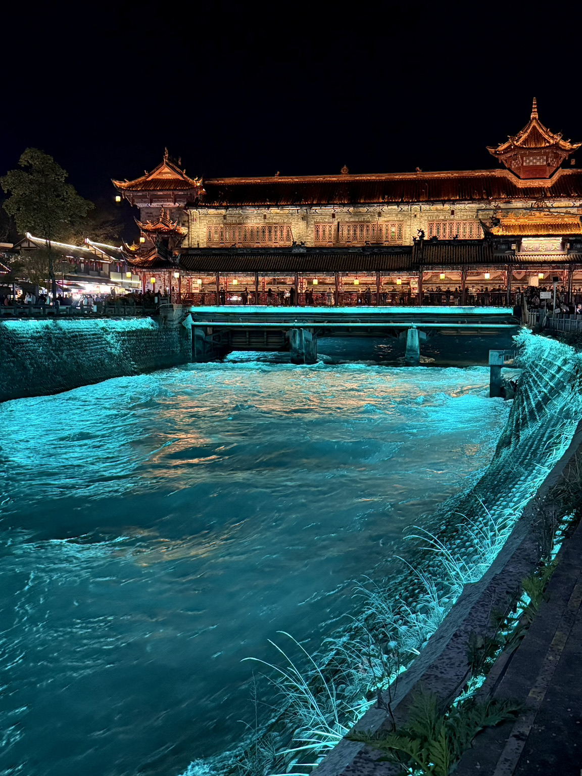 Catching the Blue Tears in Dujiangyan

Watching the Blue Tears shimmer along the river at night felt almost unreal — like the water was quietly glowing under the bridge lights. Located less than an hour from Chengdu, Dujiangyan is an easy and fulfilling day trip that blends nature, culture, pandas and historic charm all in one. From ancient engineering marvels to trendy bookstores and mountain views, it’s a destination that feels both peaceful and vibrant at the same time.

While many visitors pair Dujiangyan with Qingchengshan, we dedicated a full day here, and it was more than enough to experience a good mix without rushing too much.

Dujiangyan Day Trip Itinerary 🌿🐼

🌥️ Morning
· Take the metro to Xipu Subway Station, then transfer to Xipu Railway Station towards Lidui Park Railway Station (the high-speed train ride is short and smooth)
· Yangtianwo Square (giant panda selfie spot — a fun and iconic photo stop to start the day)
· Breakfast at Dujiangyan Shuijie Street (local eats by the riverside to fuel up)
· DiDi to Dujiangyan Xiongmao Valley / Panda Valley (a quieter alternative to Chengdu’s main panda base, with a more spacious, nature-filled setting)

☀️ Daytime & Evening
· Zhongshuge Book Store (Level 2 of Sunac Mall — dramatic mirrored interiors and maze-like bookshelves that make it feel straight out of a fantasy film)
· Panda Tram M-TR Line to East Liyutuo Station for mountain photos (optionally continue to Bajiao Temple Station to take DiDi from there) – fixed price 10 yuan (scenic, affordable and less crowded)
· Wenmiaoshan Street (charming stretch with cafes, teahouses and aesthetic corners for photos)
· Guanxian Ancient City (cobblestone streets, red lanterns and traditional architecture — great for a slow wander)
· Ming Dynasty Wall (a preserved reminder of the city’s long history)
· Dujiangyan Scenic Area (optional if time allows — home to the UNESCO-listed irrigation system that has functioned for over 2,000 years)
· Nanqiao Bridge, Blue Tears (best experienced after sunset when the reflections and lights bring the river to life)

🥢 Food Recommendations
· Leyili
· Yepopo Soybean Milk Momo
· Wenge Congcongjuan
· Zhaomaimian
· Hujidan Honggaoxiao Cake

Return
Lidui Park Railway Station → Xipu Railway Station → transfer back to metro

Dujiangyan is one of those places that surprises you — not overly hectic, not overly commercial, yet packed with variety. From panda encounters and mountain panoramas to glowing night rivers and ancient streets, it’s a day trip from Chengdu that feels beautifully balanced.

📍 Dujiangyan 都江堰

#chinatrip #chengdu #dujiangyan #sichuan  #chinatravelcircle  #thingstodo  #china  #travel  #travel2026  #naturalwonders  #myitinerary  #localfood  #couplestrip 
