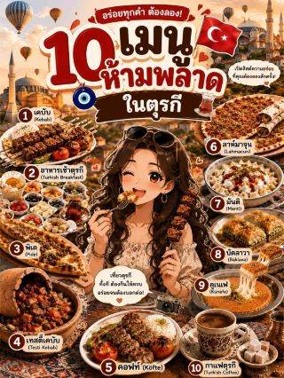 10 Must-Try Foods in Turkey!!!