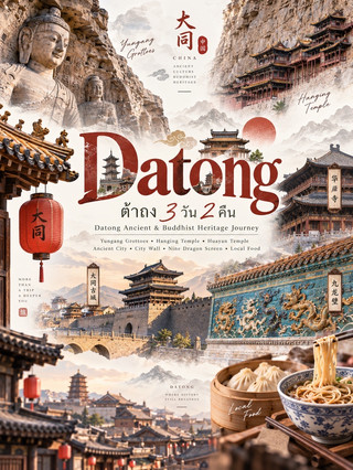 🏮 ต้าถง เมืองประวัติศาสตร์ที่ยิ่งเที่ยว ยิ่งน่าประทับใจ 🇨🇳