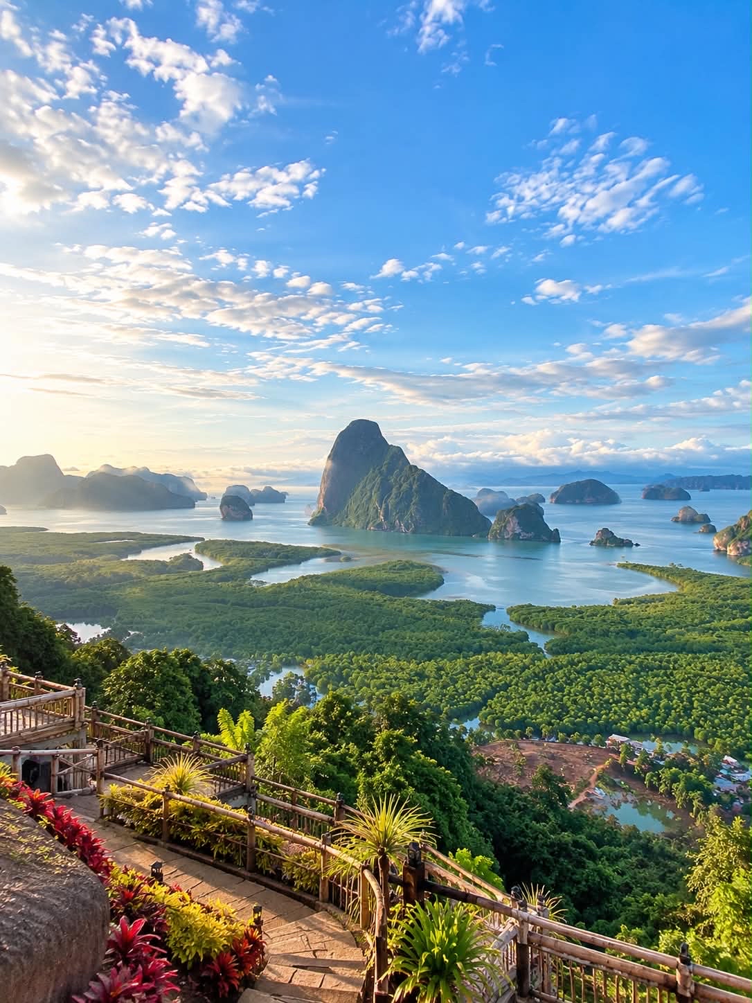 🌅🌿 รีวิว เสม็ดนางชี (Samet Nangshe Viewpoint) จุดชมวิวอ่าวพังงาที่สวยจนต้องมาเห็นด้วยตาตัวเอง 💚