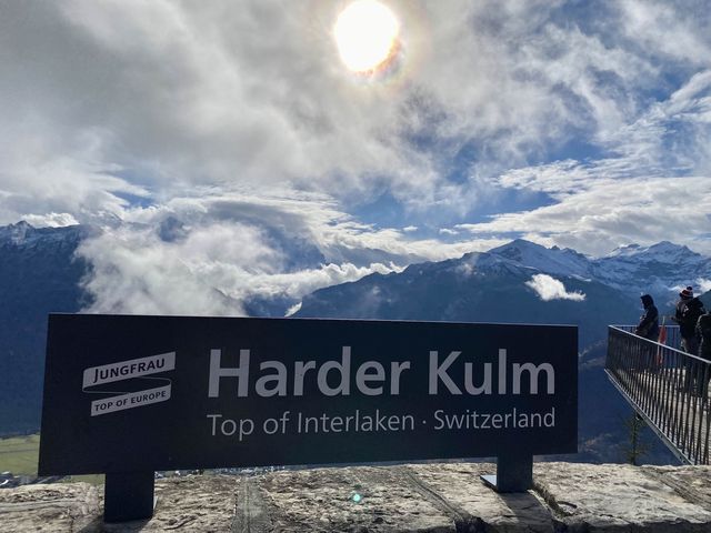 Harder Kulm : TOP of Interlaken🇨🇭