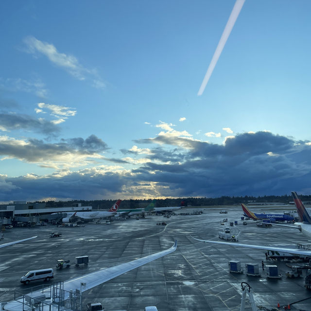 第一次西雅圖國際機場入境美國的經驗