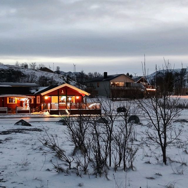 Polar night in Sommarøy (Norway)
