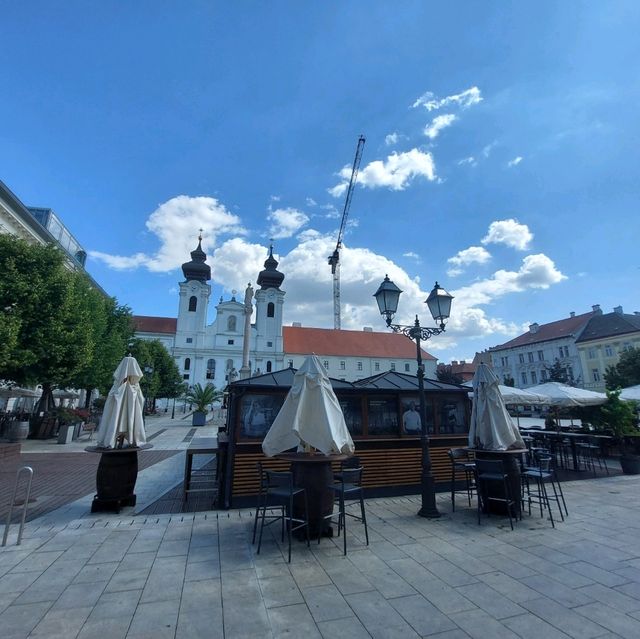 Győr, the city center is nice