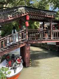 Zhujiajiao is an ancient water town located in the Qingpu District of Shanghai