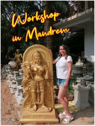 How gods are born: a workshop in Mandrem