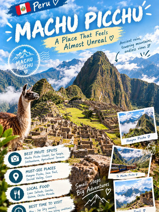 🇵🇪 Machu Picchu | A Place That Feels Almost Unreal 🏔️✨