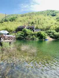 Ba Wang Tan, Ba Wang Lake, the scenery of green bamboo and blue waves is magnificent!