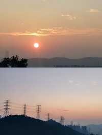 聽說深圳有個小長城山頂絕美